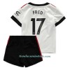 Conjunto (Camiseta+Pantalón Corto) Manchester United Fred 17 Segunda Equipación 2022-23 - Niño